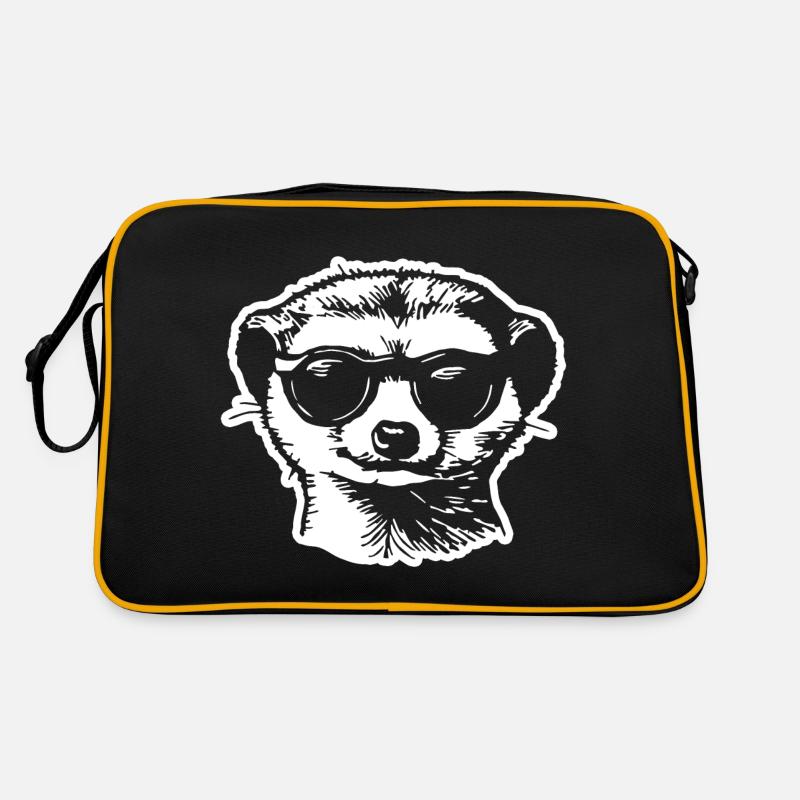 Suricate - Sac Retro - noir/or