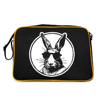 Rabbit Rabbit - Retro Bag - black/gold - Back