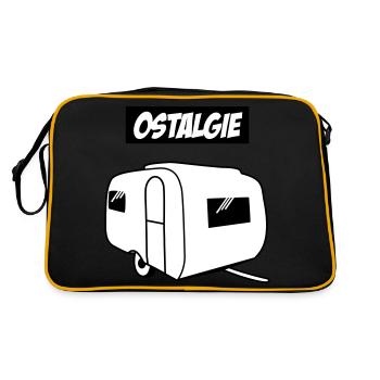 Ostalgie QEK Junior - Retro Bag - black/gold - Back