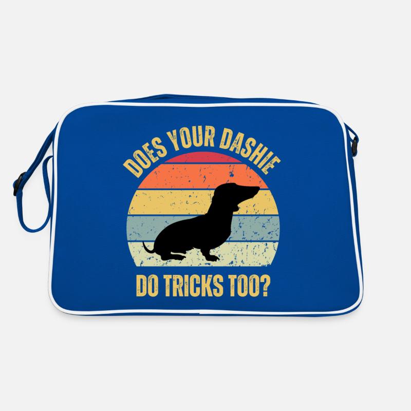 Does Your Dachshund Weiner Do Tricks Too Retro Bag