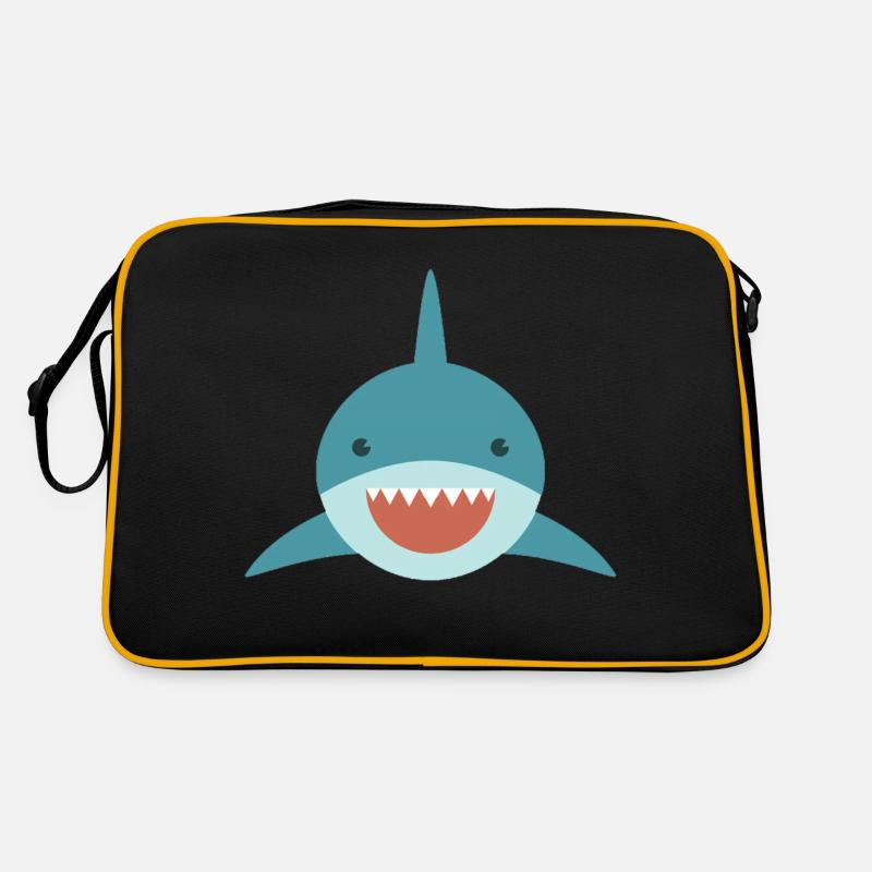 Niedlicher Hai Retro Tasche