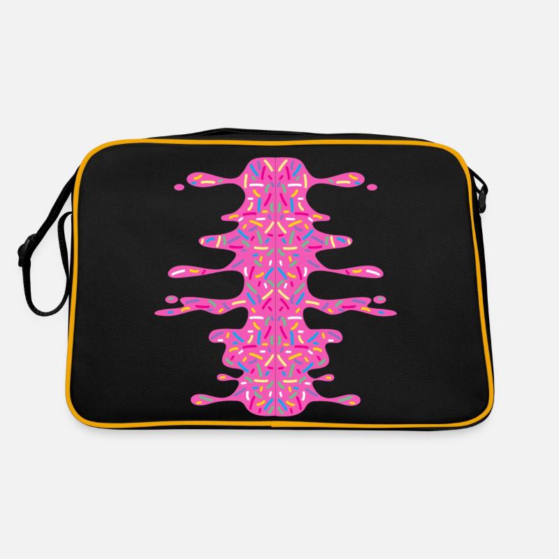 Topping - Retro Bag - black/gold