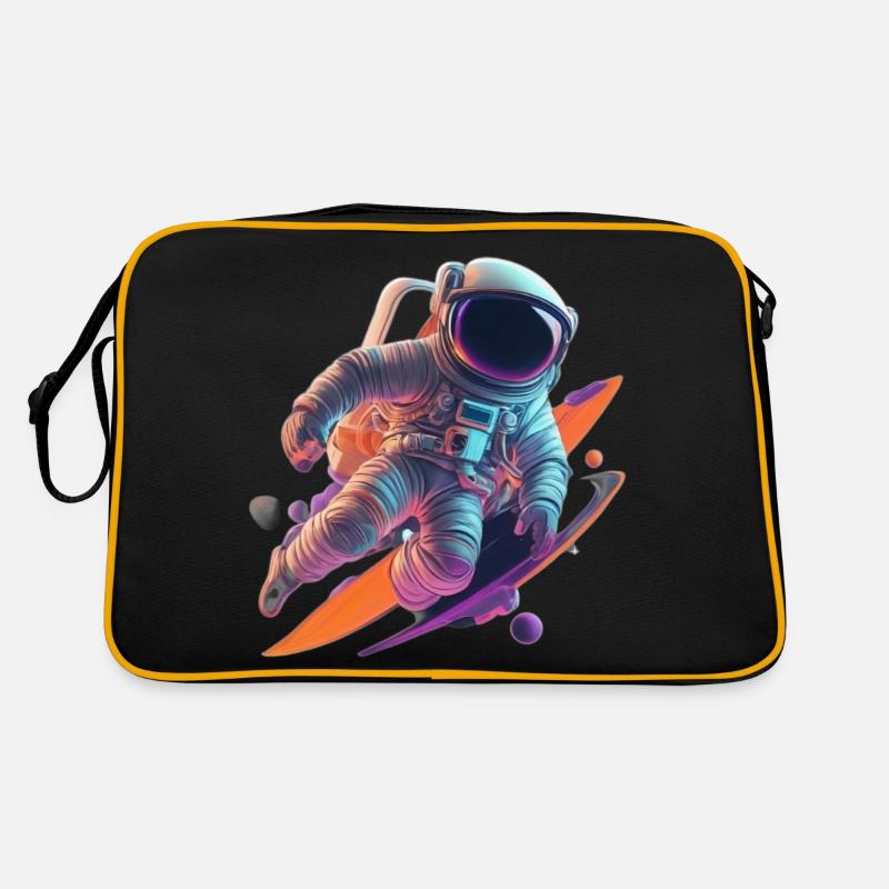 Astronaut Retro Tasche