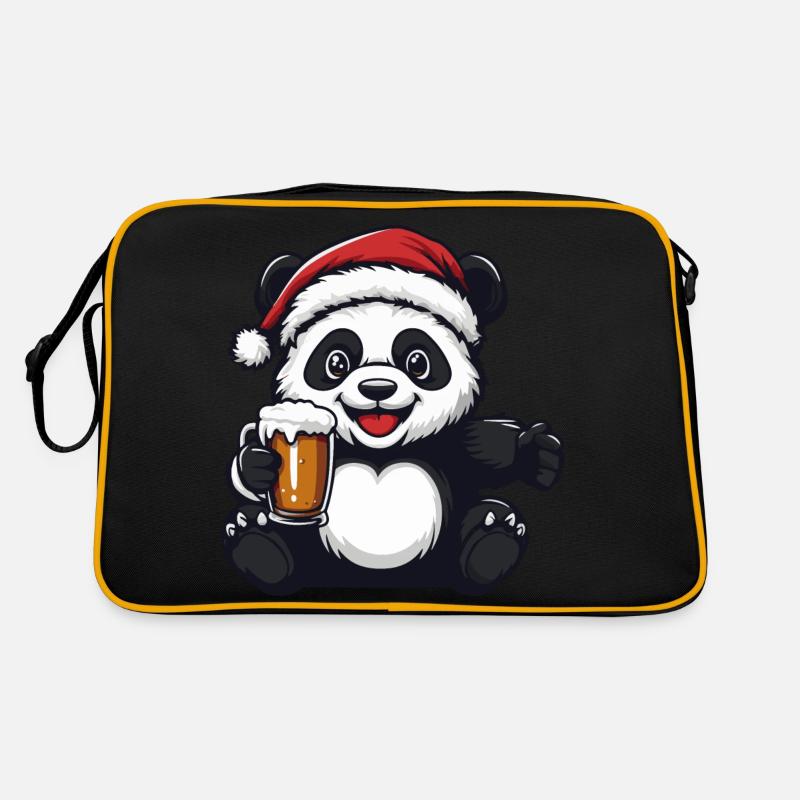 Bière de Noël Panda Sac Retro