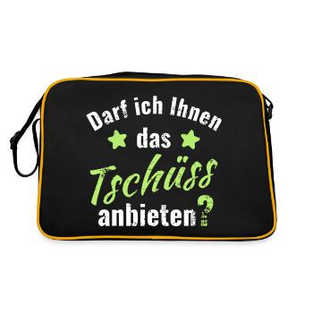 Puis-je leur offrir au revoir? - Sac Retro - noir/or - Dos