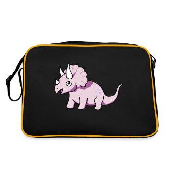 Mignon Tricératops - Sac Retro - noir/or - Dos
