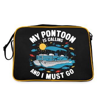 Bateau ponton Capitaine Bateaux pontons - Sac Retro - noir/or - Dos