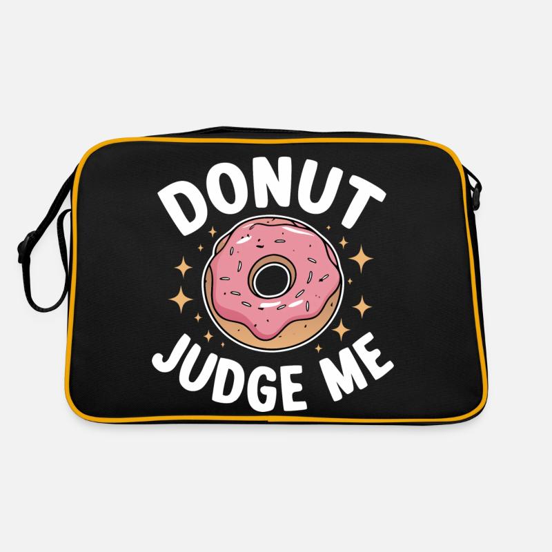 Donut Donuts Candy Bagel Retro Bag