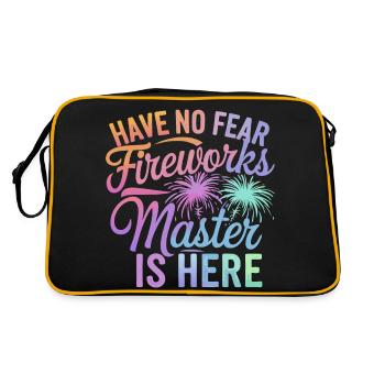 Pyrotechnics Fireworks Pyrotechnics - Retro Bag - black/gold - Back