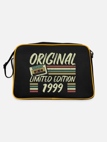 Vintage 1999 Rétro Cadeau D’anniversaire 1999 - Sac Retro - noir/or