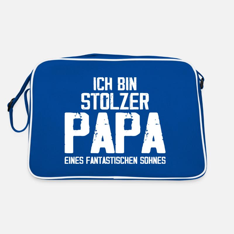 Stolzer Papa eines fantastischen Sohnes.- Geschenk Sac Retro