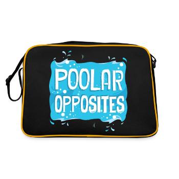 Pool Guy Cleaner Pool Service - Retro Bag - black/gold - Back
