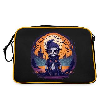 Gruseliges Halloween-party-kostüm Zombie - Retro Bag - black/gold - Back