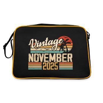 Legendary since November 2025 - Vintage 2025 - Retro Bag - black/gold - Back