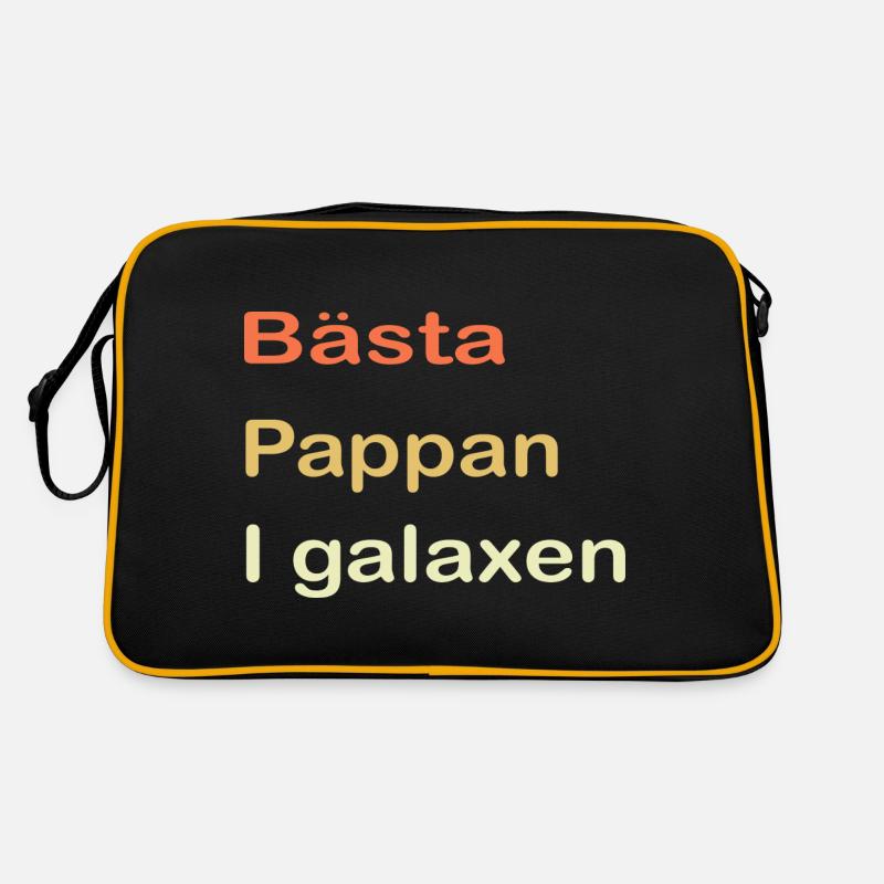 Best Dad in the Galaxy Retro Bag