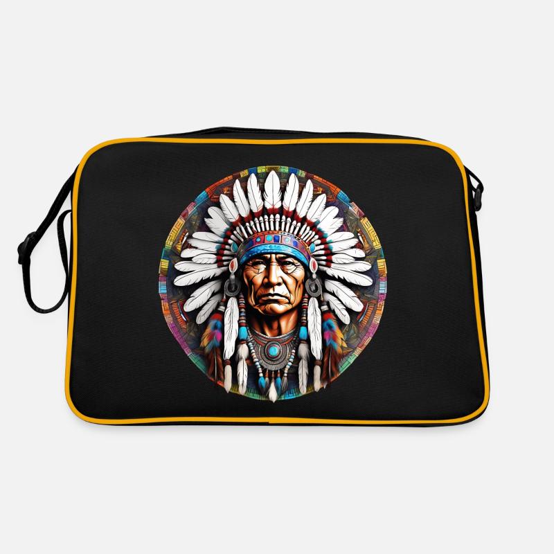 INDISCH - 2 Retro Tasche