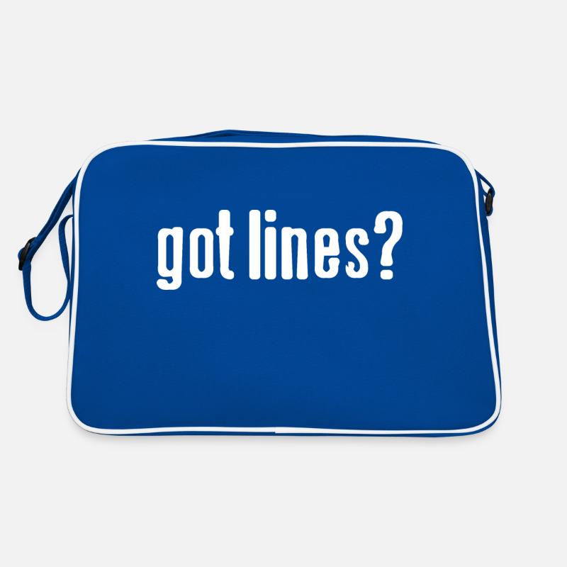 Vous avez des lignes? Designs drôles impressionnants pour les acteurs Sac Retro
