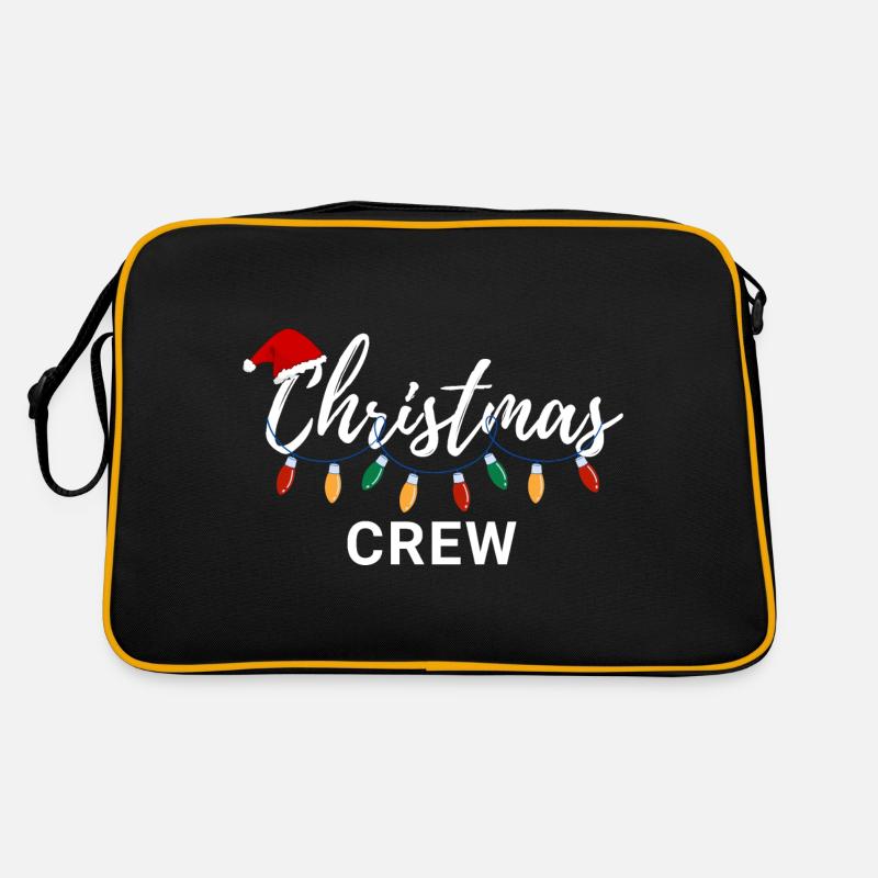 Weihnachts-Crew Retro Tasche