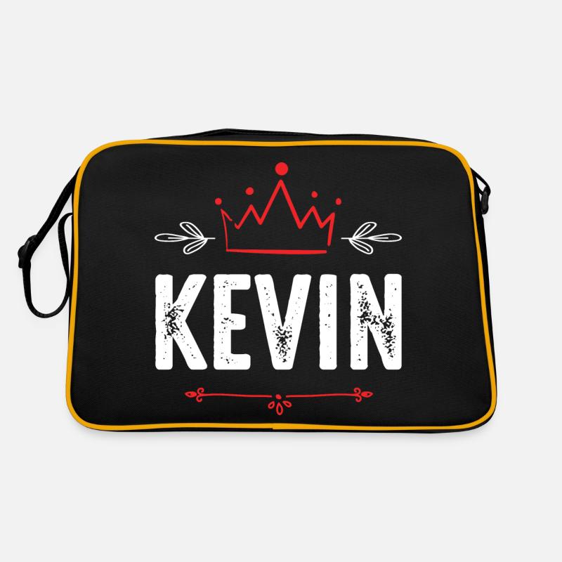 Kevin - Sac Retro - noir/or