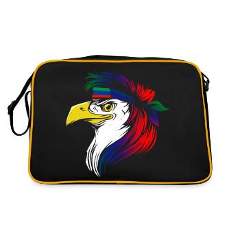 Daghestan - Sac Retro - noir/or - Dos