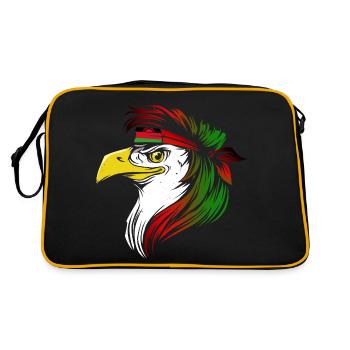 Malawi - Sac Retro - noir/or - Dos