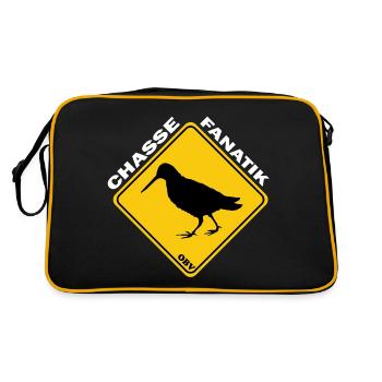 OBV - Chasse Fanatik Bécasse au sol - Sac Retro - noir/or - Dos