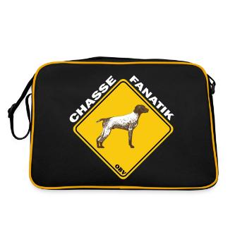 OBV - Chasse Fanatik Braque - Sac Retro - noir/or - Dos