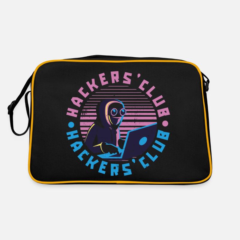 Programmierer Coder Software Entwickler Retro Tasche