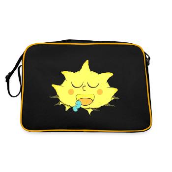 LATENT - Retro Bag - black/gold - Back