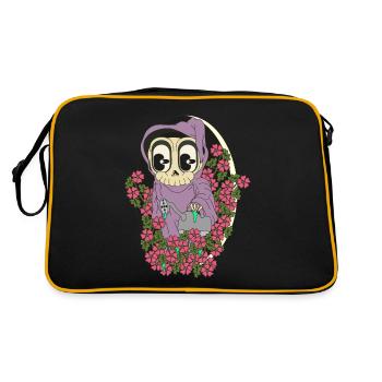 HOBBY - Retro Bag - black/gold - Back