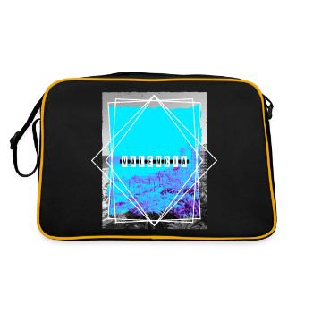 Valence Espagne Ville Skyline Home Love Holiday - Sac Retro - noir/or - Dos