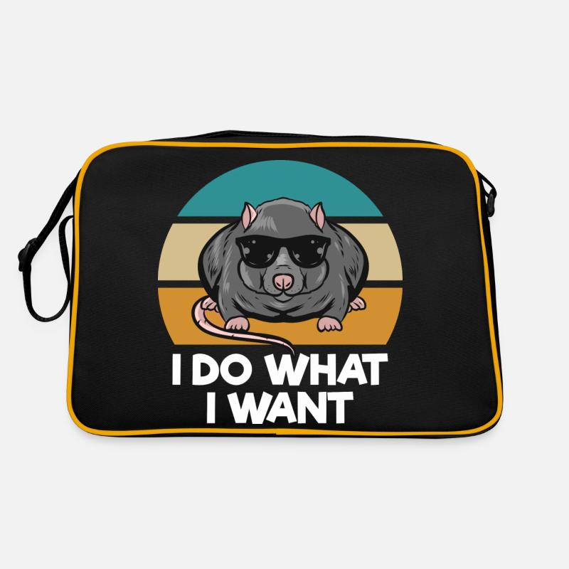 Ratte Retro Tasche
