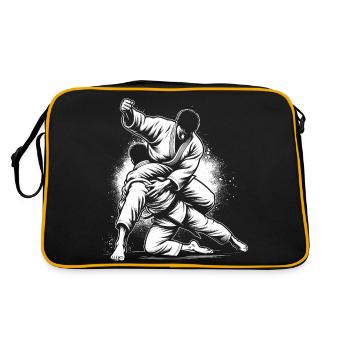 Judoka - Sac Retro - noir/or - Dos