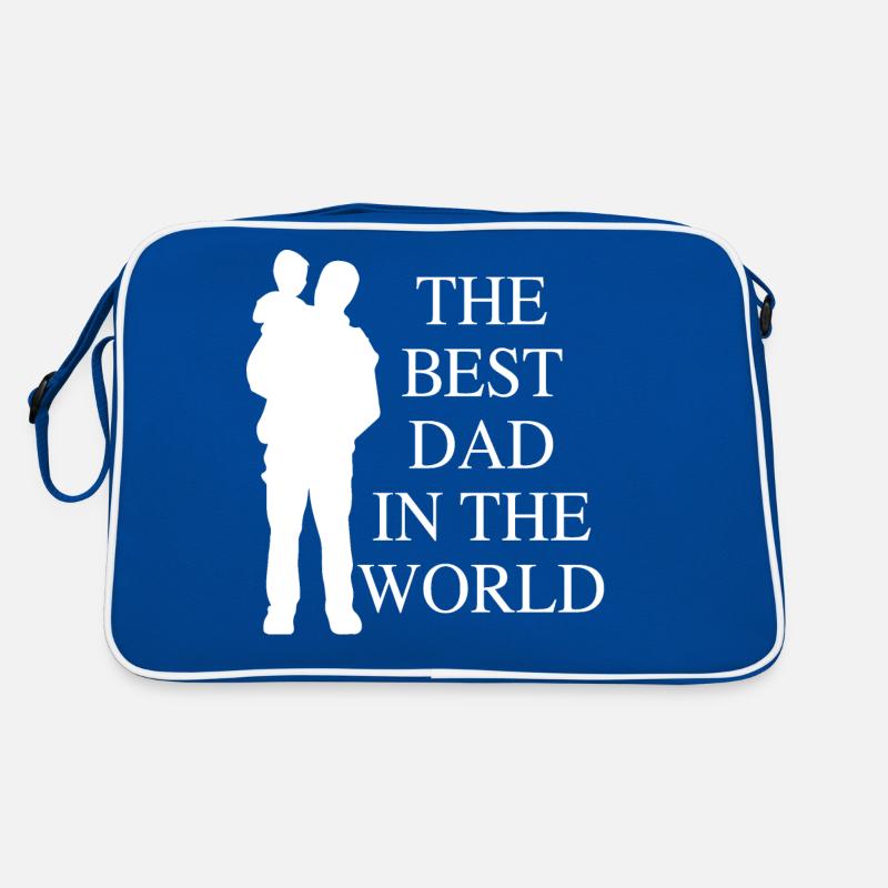 Le meilleur papa du MONDE - Idée cadeau Sac Retro
