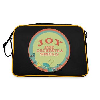 JOY - Jazz Orchestra Yonnais - Officiel - Sac Retro - noir/or - Dos