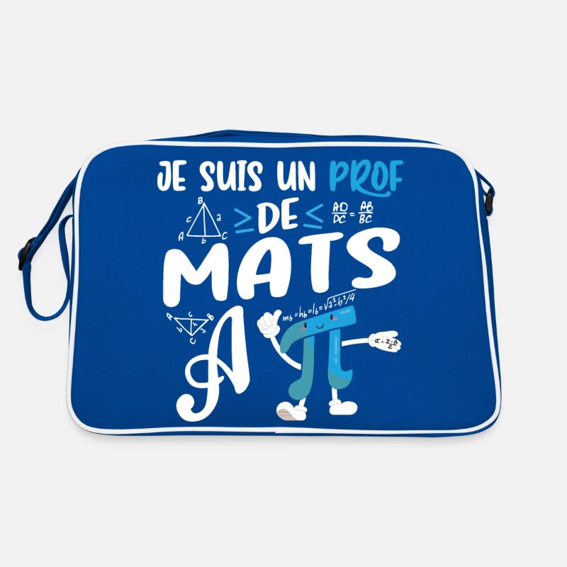 Math Teacher Happy Gift Funny Mathematician Retro Bag