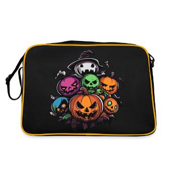 Halloween Party Figures - Retro Bag - black/gold - Back