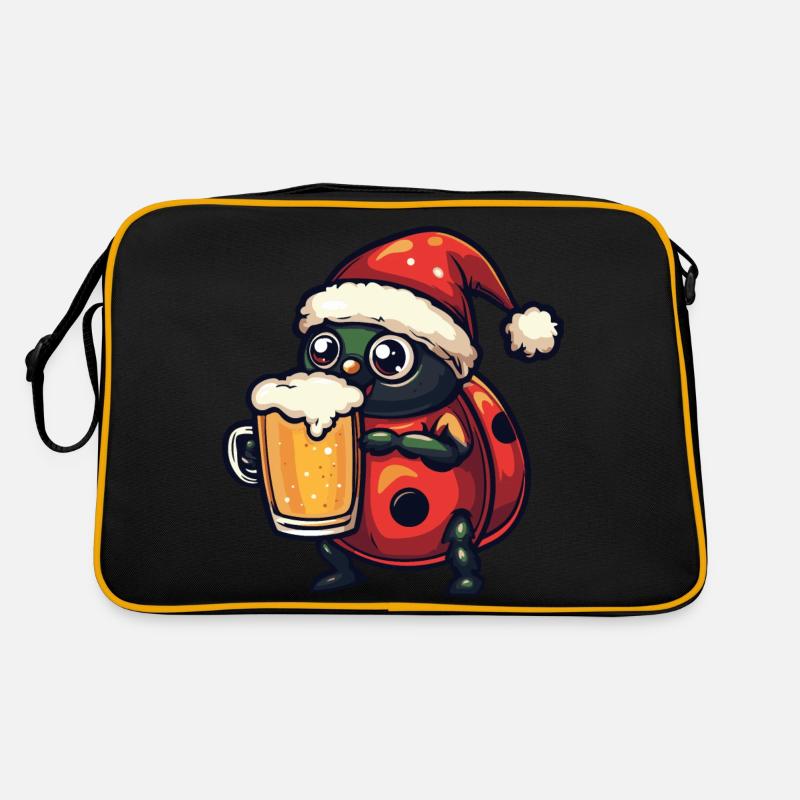 Bière de Noël Ladybug Sac Retro