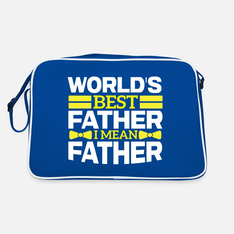 Weltweit bester Farter Mid-Range Dad- Funny Dads Retro Tasche