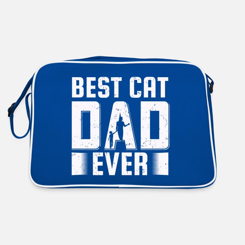 Cat's father Retro Bag