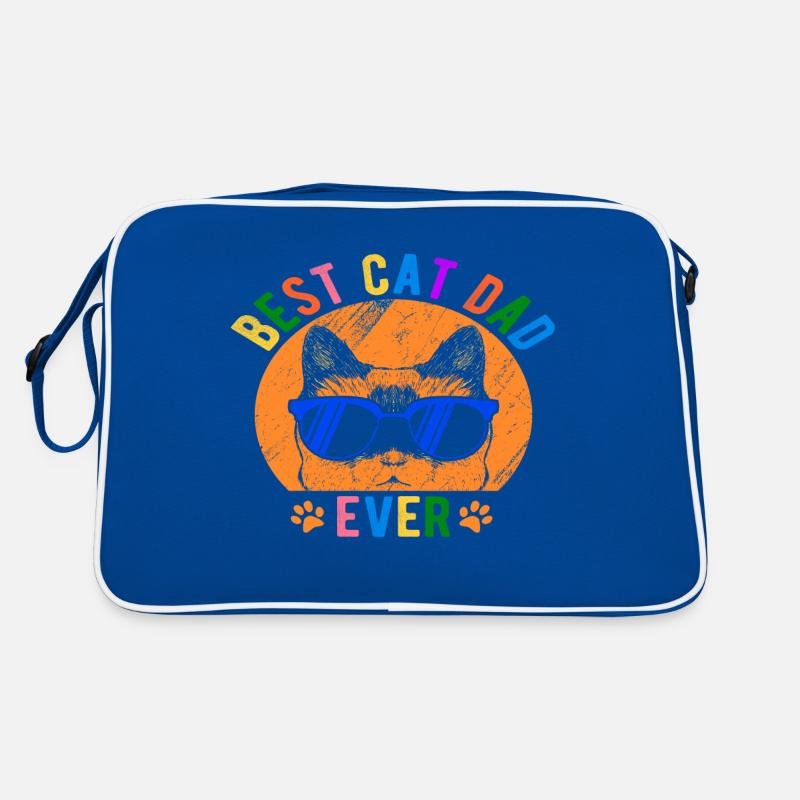 Cat's father Retro Bag