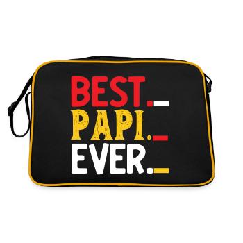 Father Father Father - Retro Bag - black/gold - Back
