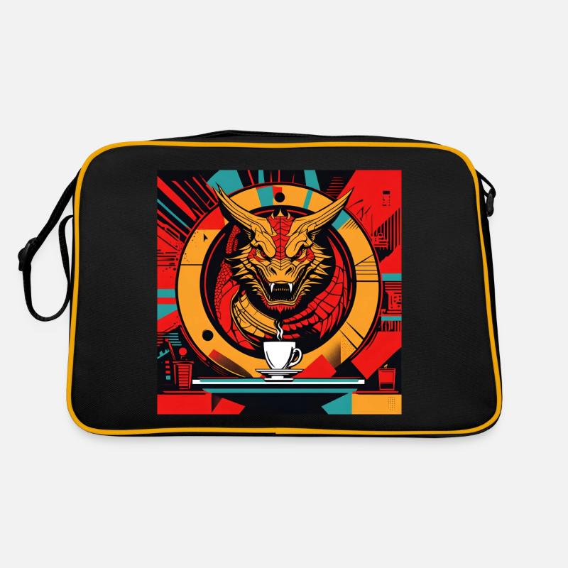 Dragon Cuppa Retro Bag