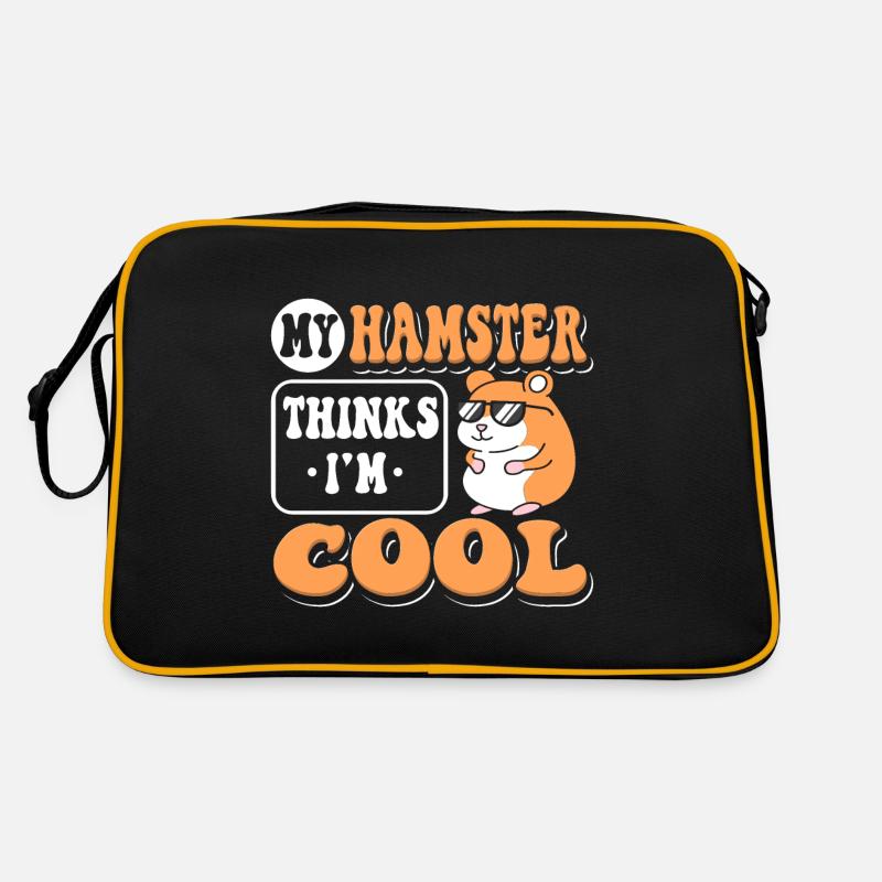 Mon hamster pense que je suis cool hamster drôle Sac Retro