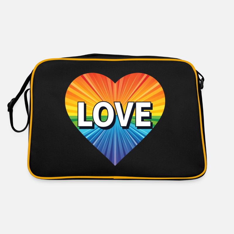 L’amour LGBTQ Sac Retro