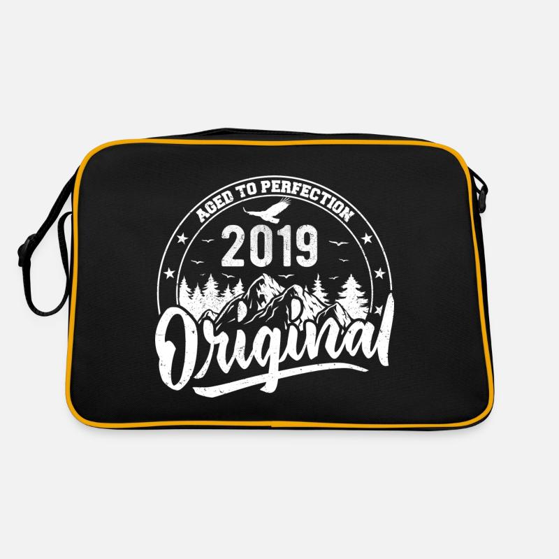 Original 2019 Vintage Geburtstagsgeschenk 2019 Retro Tasche