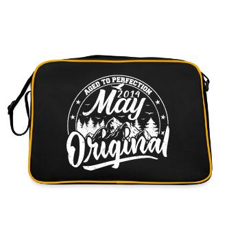 May 2014 Birthday May 2014 Gift May 2014 May - Retro Bag - black/gold - Back
