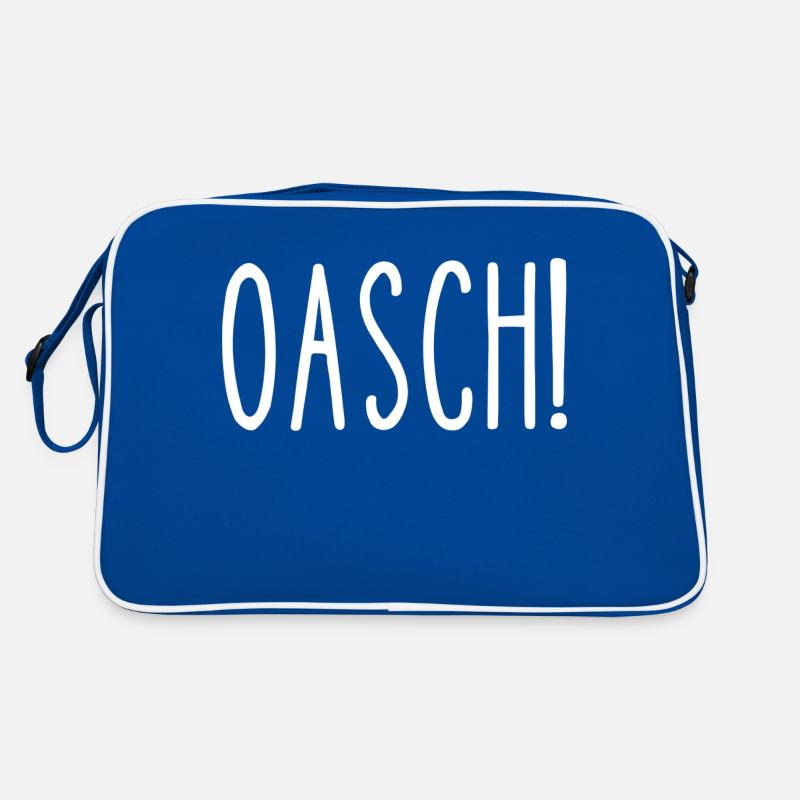 OASCH! T-shirt in Viennese / Viennese dialect Retro Bag