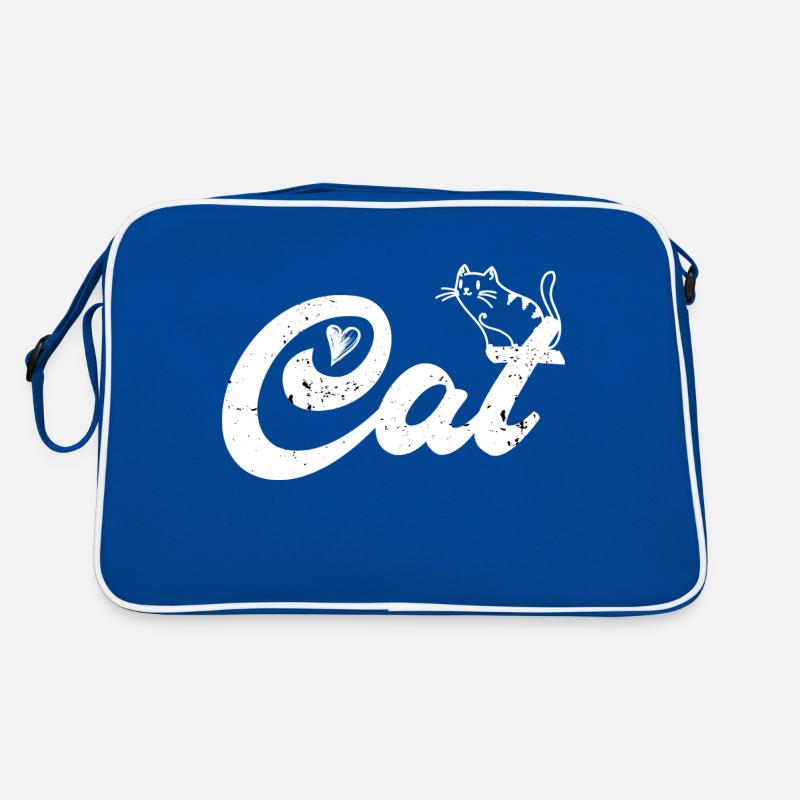 Mignon Chat Motif Chat Chat Gueule de Bois Sac Retro