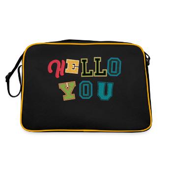 Paroles - Sac Retro - noir/or - Dos